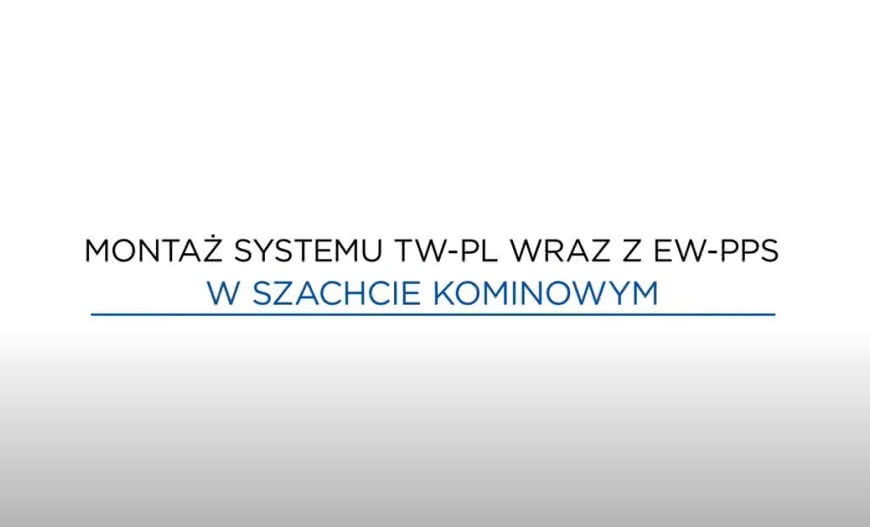 Montaż wkładu kominowego w szachcie kominowym