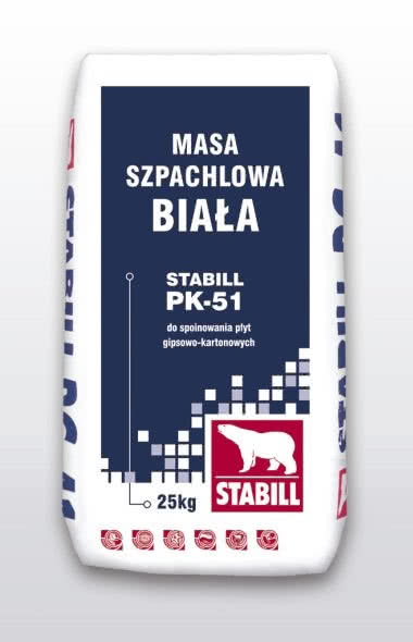 Masa szpachlowa biała Stabill PK-51